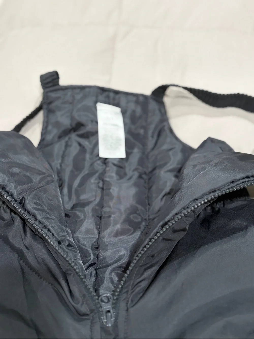 Carter's Black Kid’s Snow Bibs